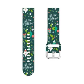 Christmas Watch Straps compatible with the Huawei Watch GT 5 Pro 42mm