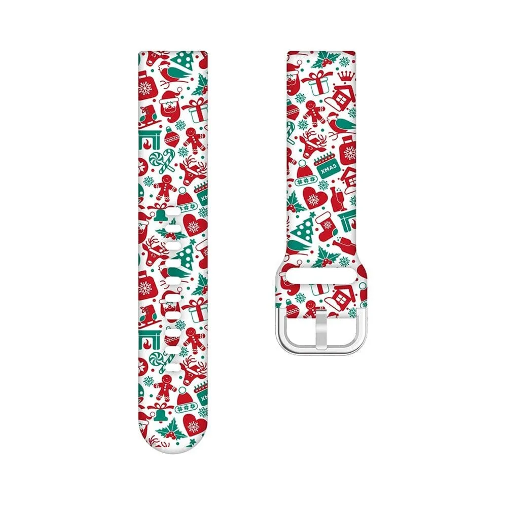 Christmas Watch Straps compatible with the Xiaomi Mi Watch & Mi Watch S1 Active