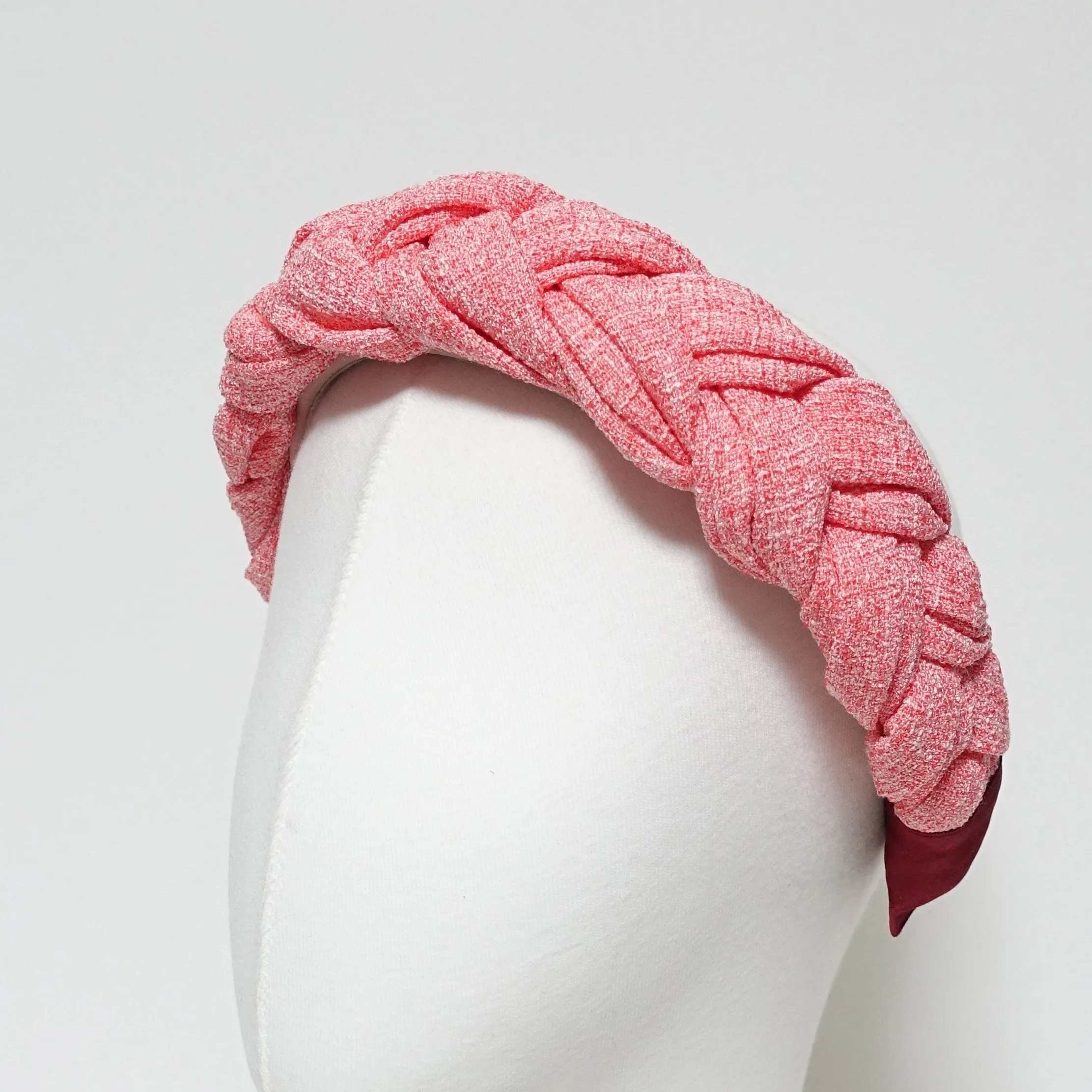 chunky braided headband stylish women plaited hairband