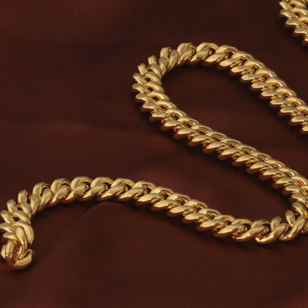 Chunky Cuban Chain Necklace