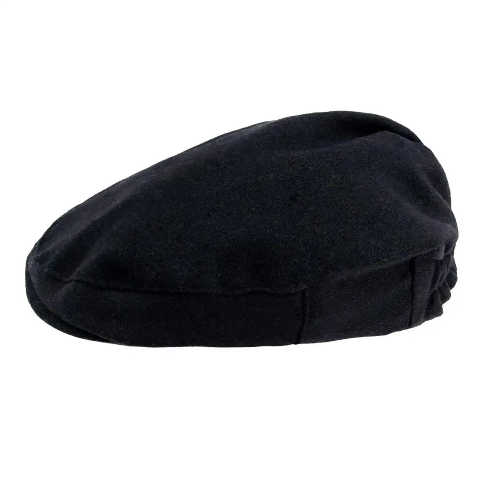 Classic Baby Boy Newsboy Cap - Herringbone Pattern for Special Occasions