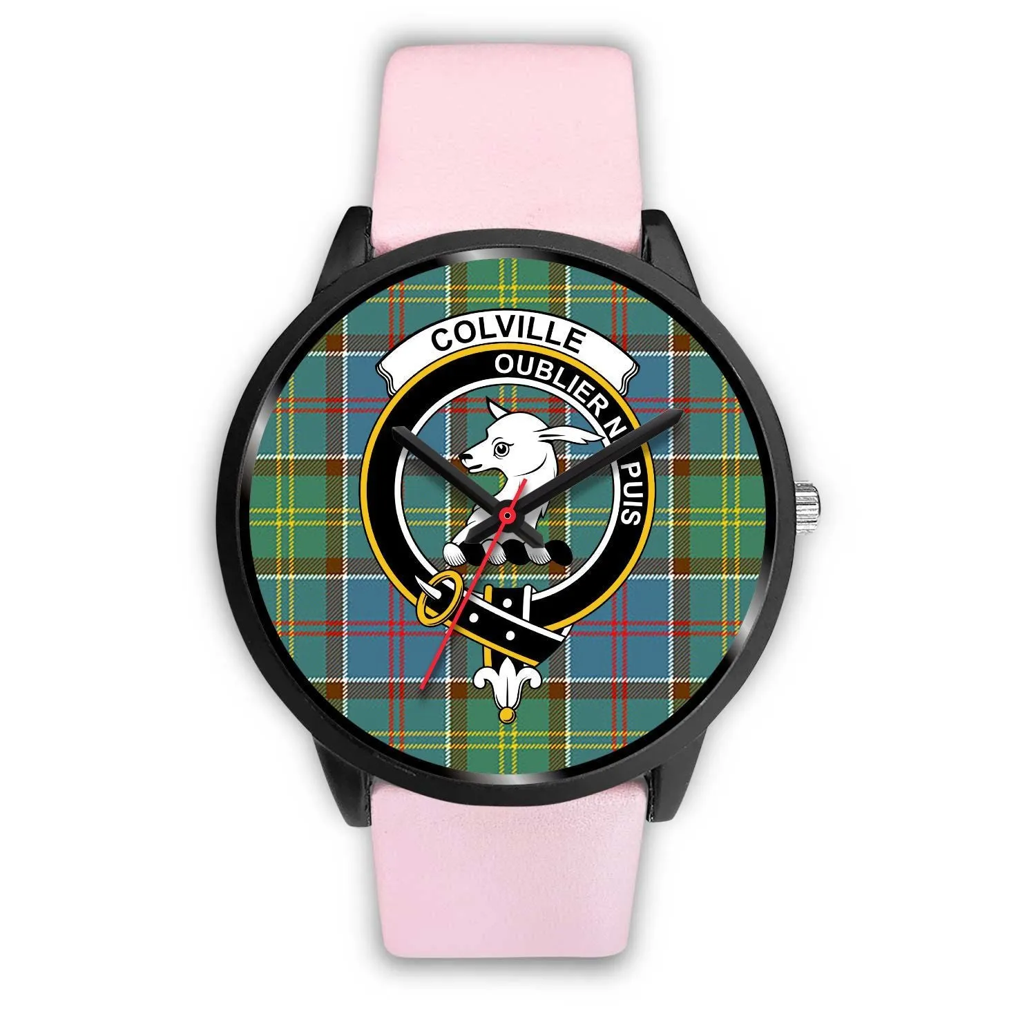 Colville District Clan Badge Tartan Black Watch