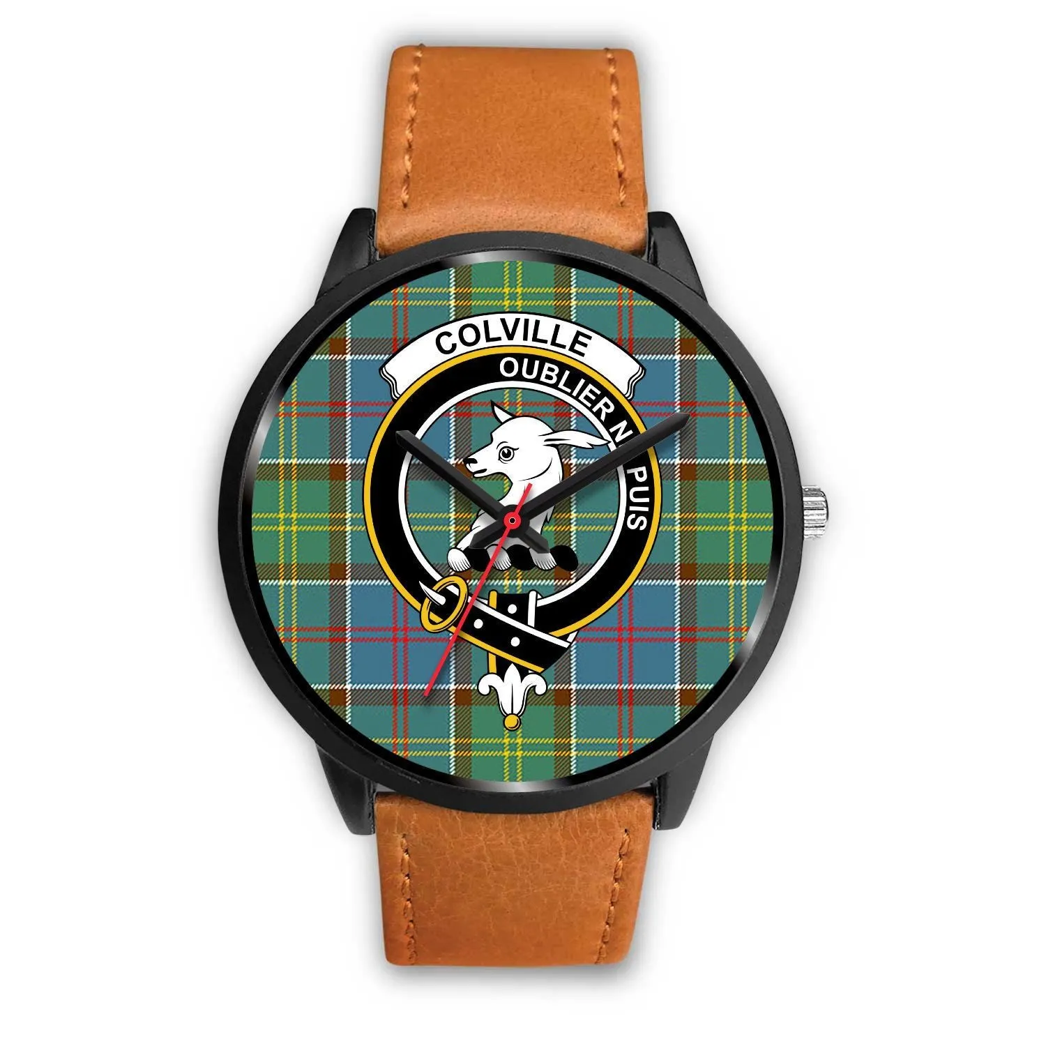 Colville District Clan Badge Tartan Black Watch