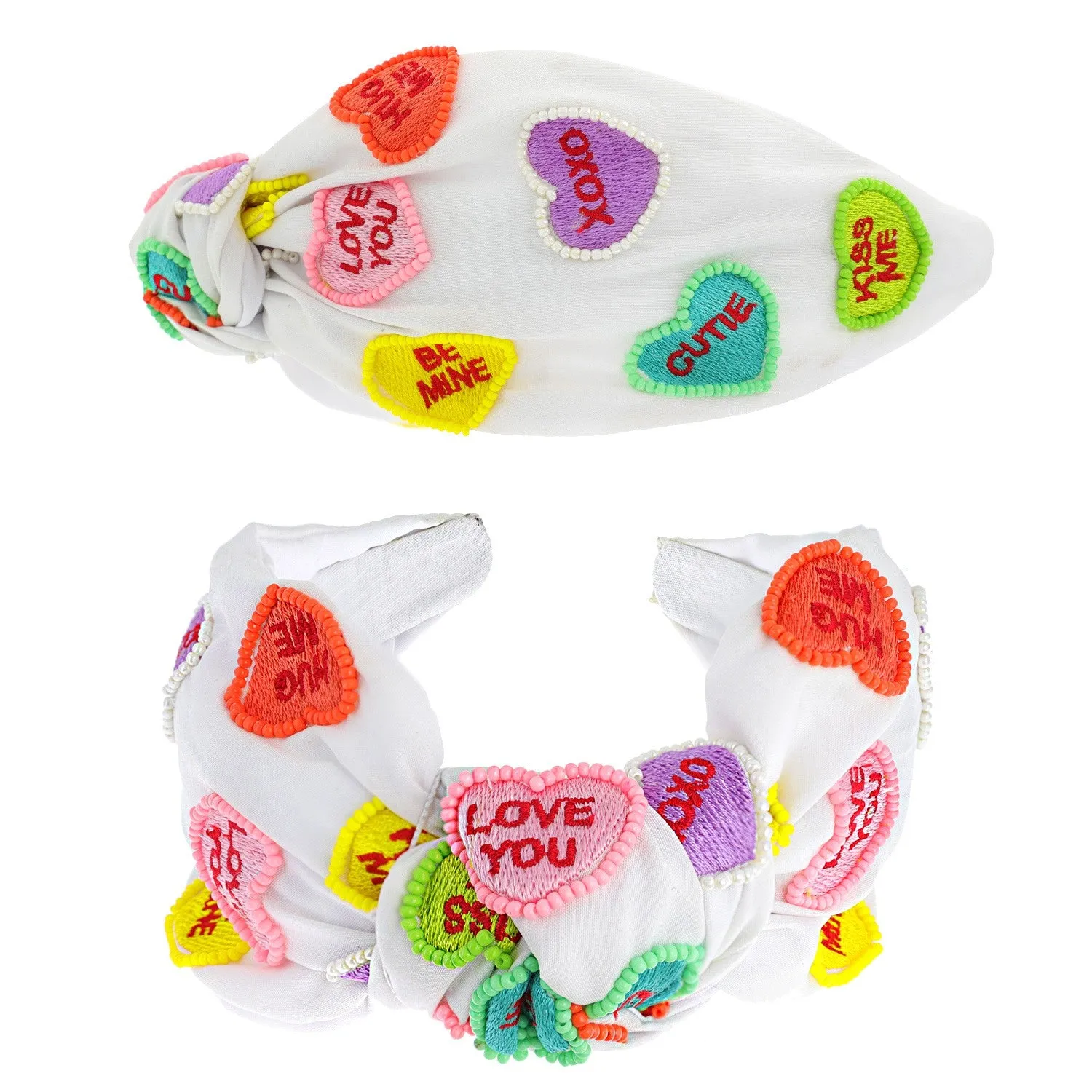 Conversation Heart Headbands