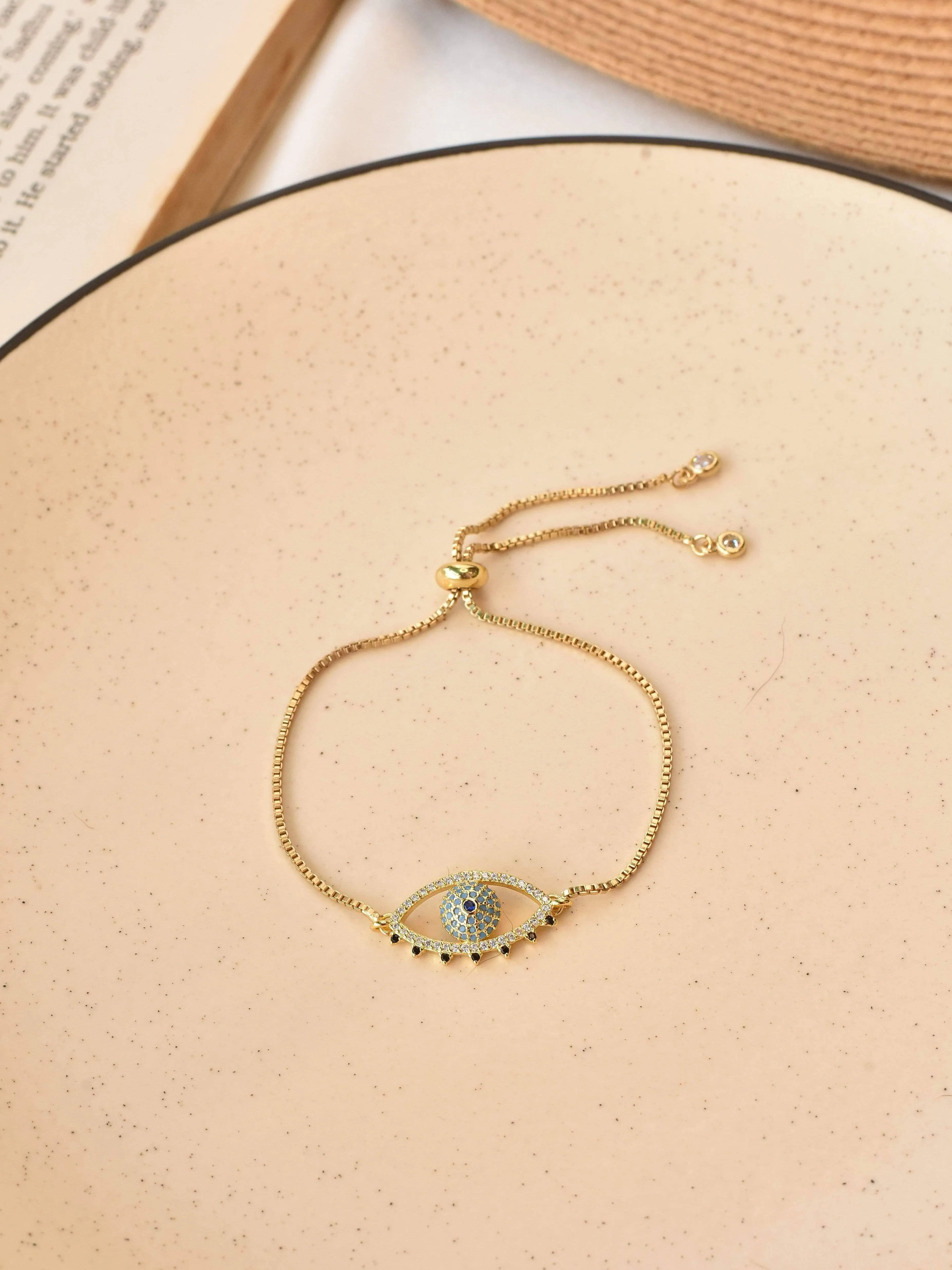 Cosmos Evil Eye Bracelet