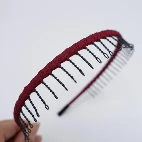 daily comb headband, teeth headband for women