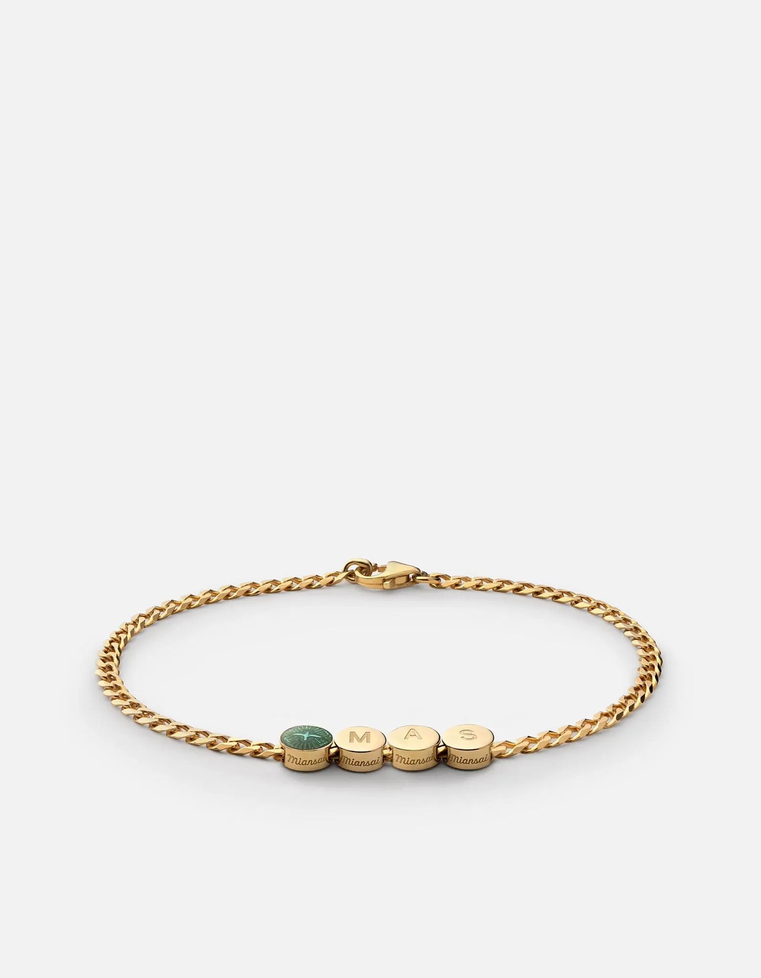 Dove Type Chain Bracelet, Gold Vermeil