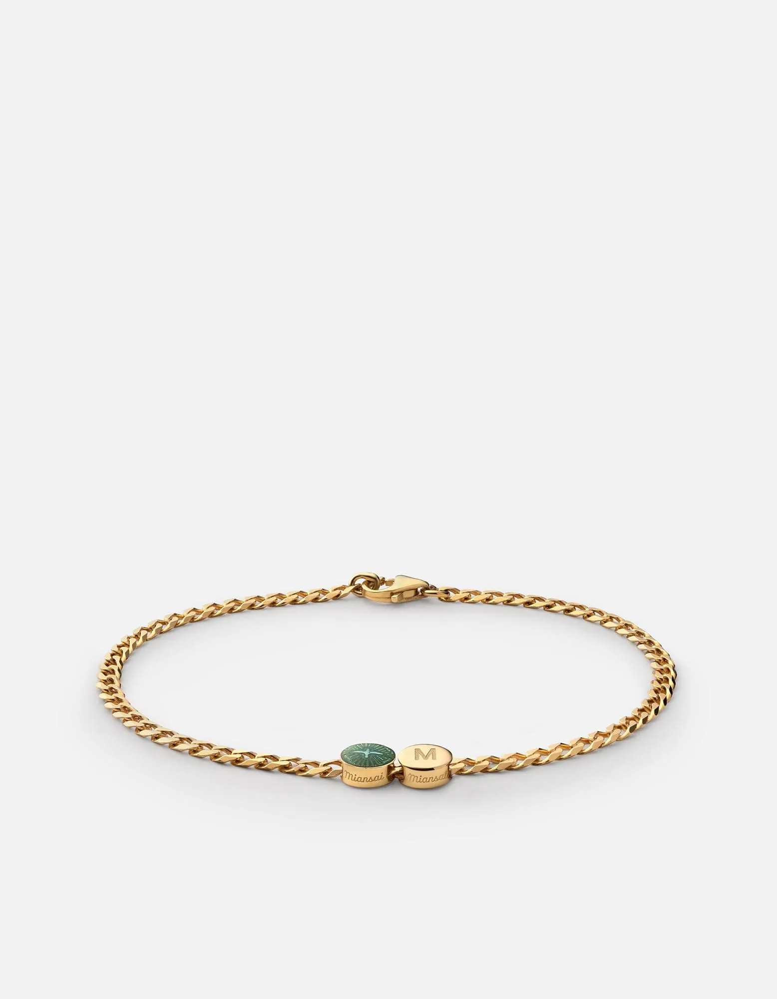 Dove Type Chain Bracelet, Gold Vermeil