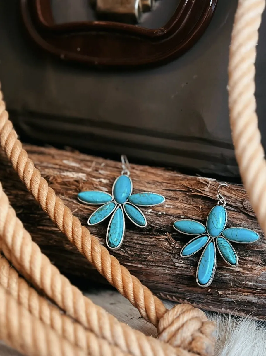 Dragon Fly Turquoise Earrings