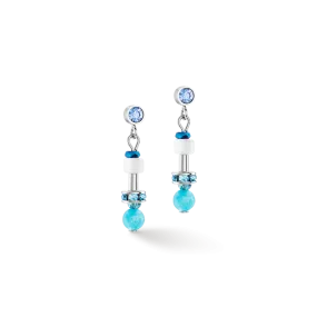 Earrings Princess Spheres Mix turquoise