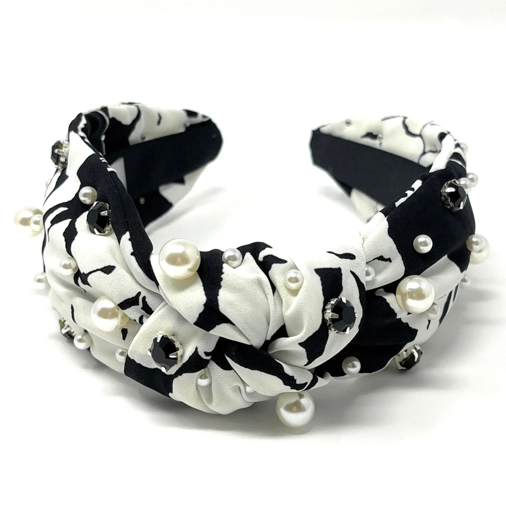 Emma Jeweled Knotted Headband (more colors)