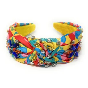 Emoji Jeweled Knot Headband