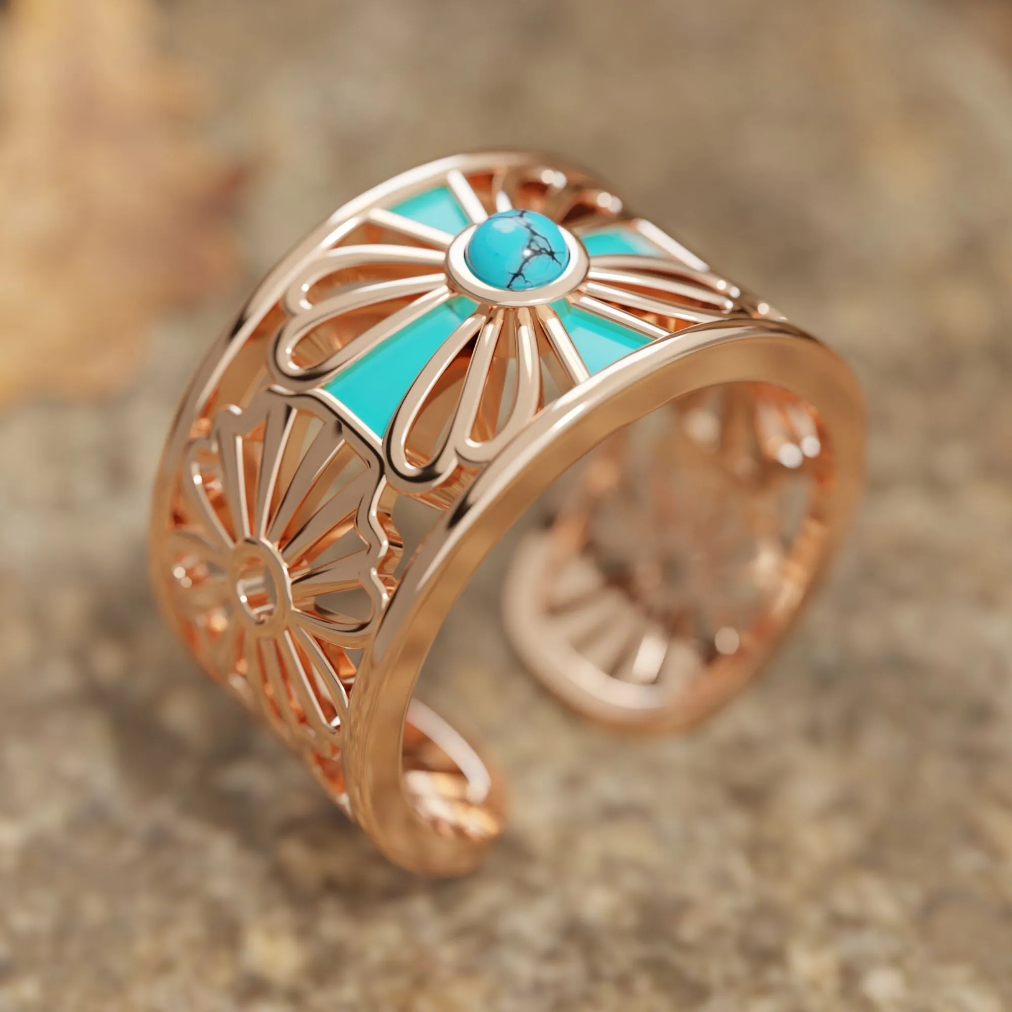 Eternal Spring Cuff Ring