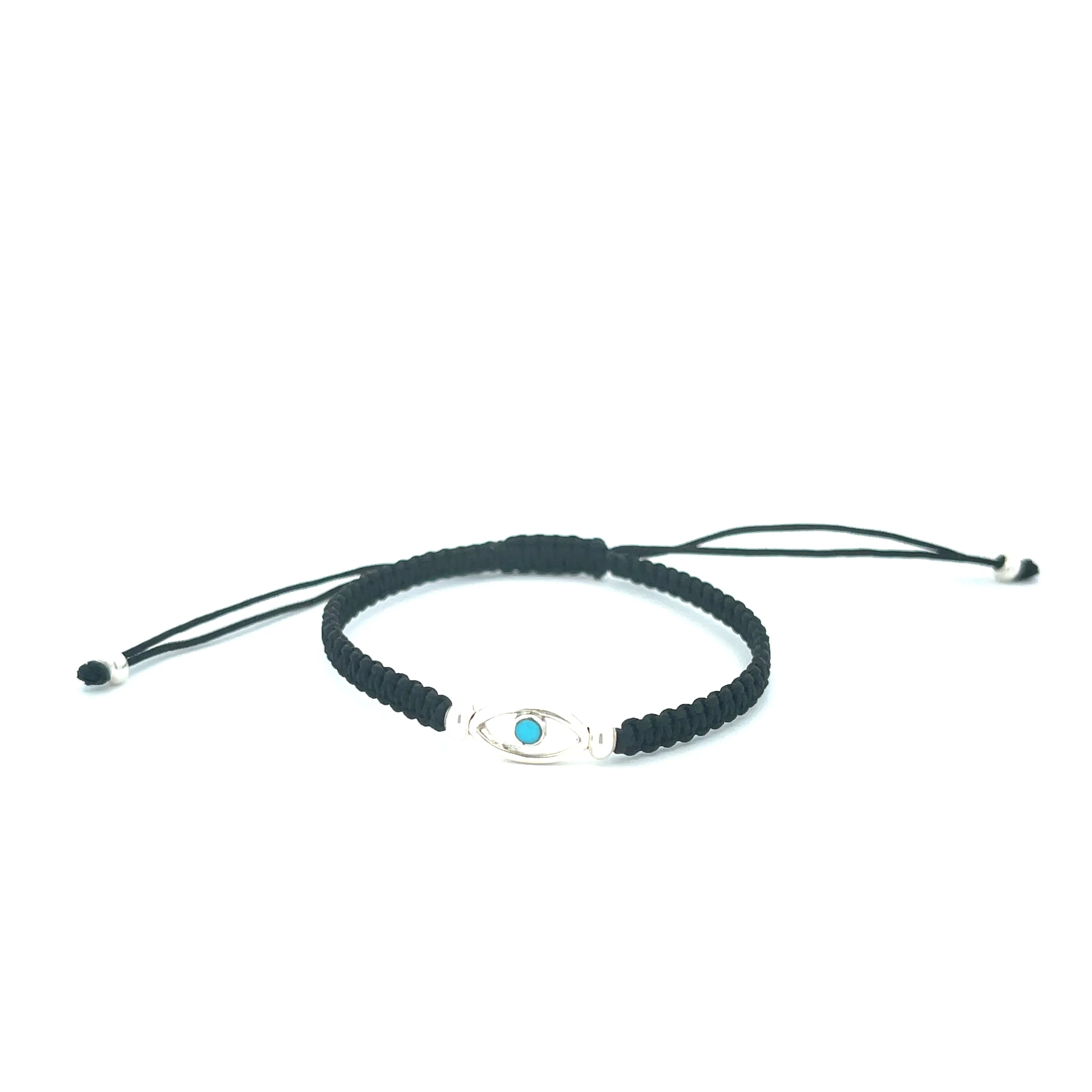 Evil Eye Turquoise Braided Bracet