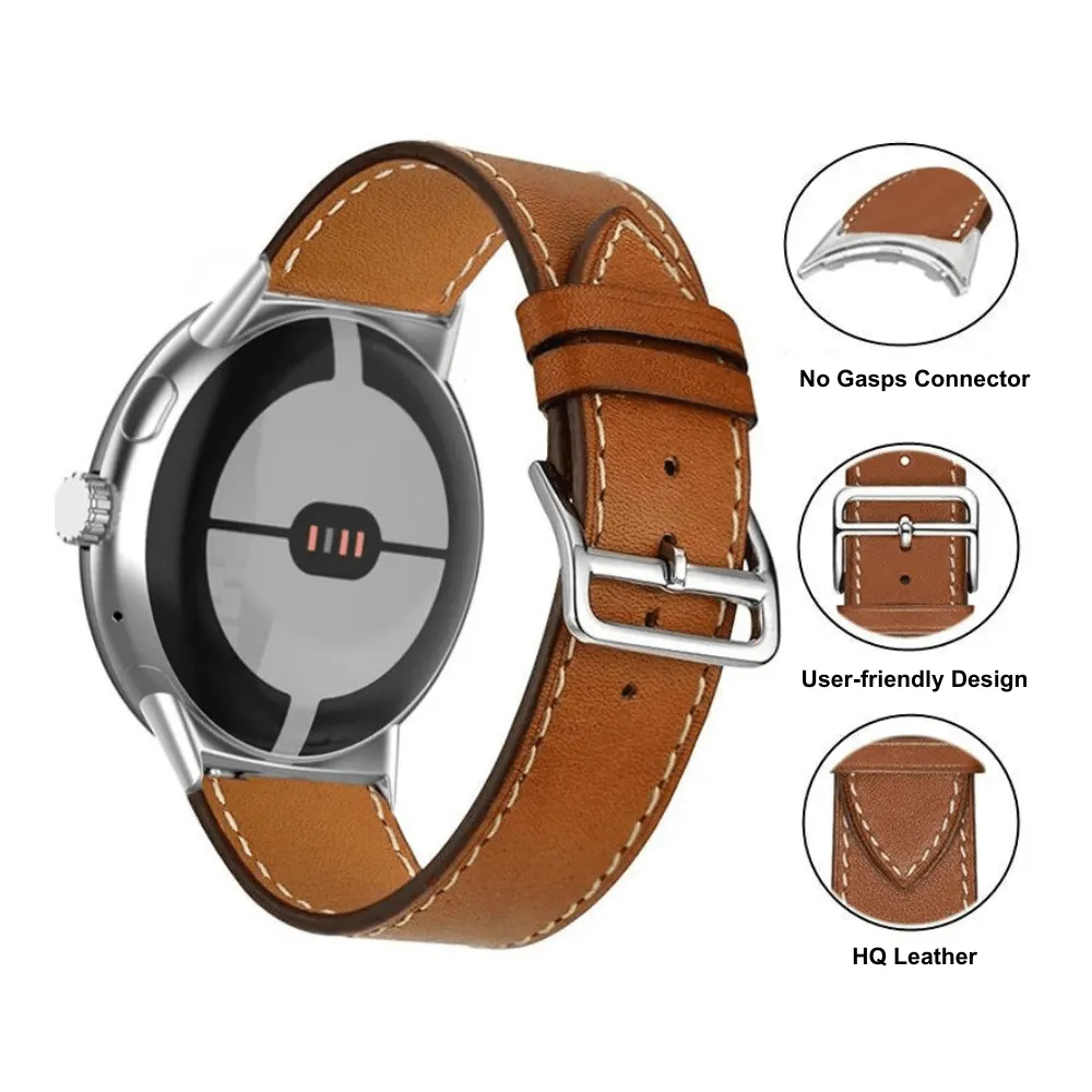 Festino Leather Band For Google Pixel Watch