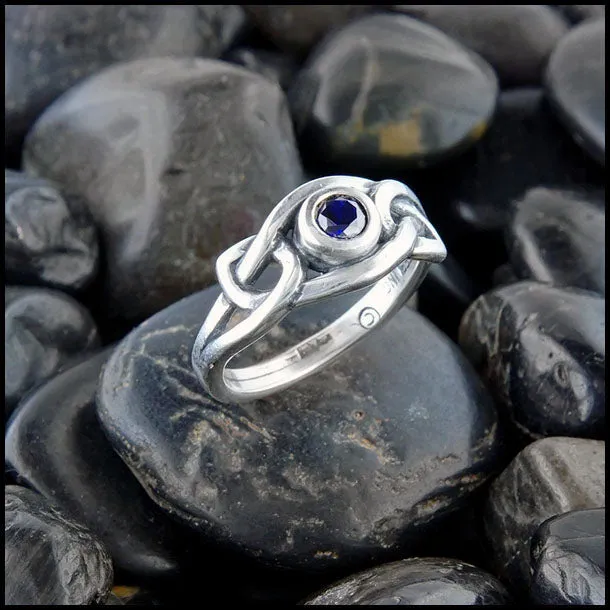 Fiona's Knot Ring with Gemstones