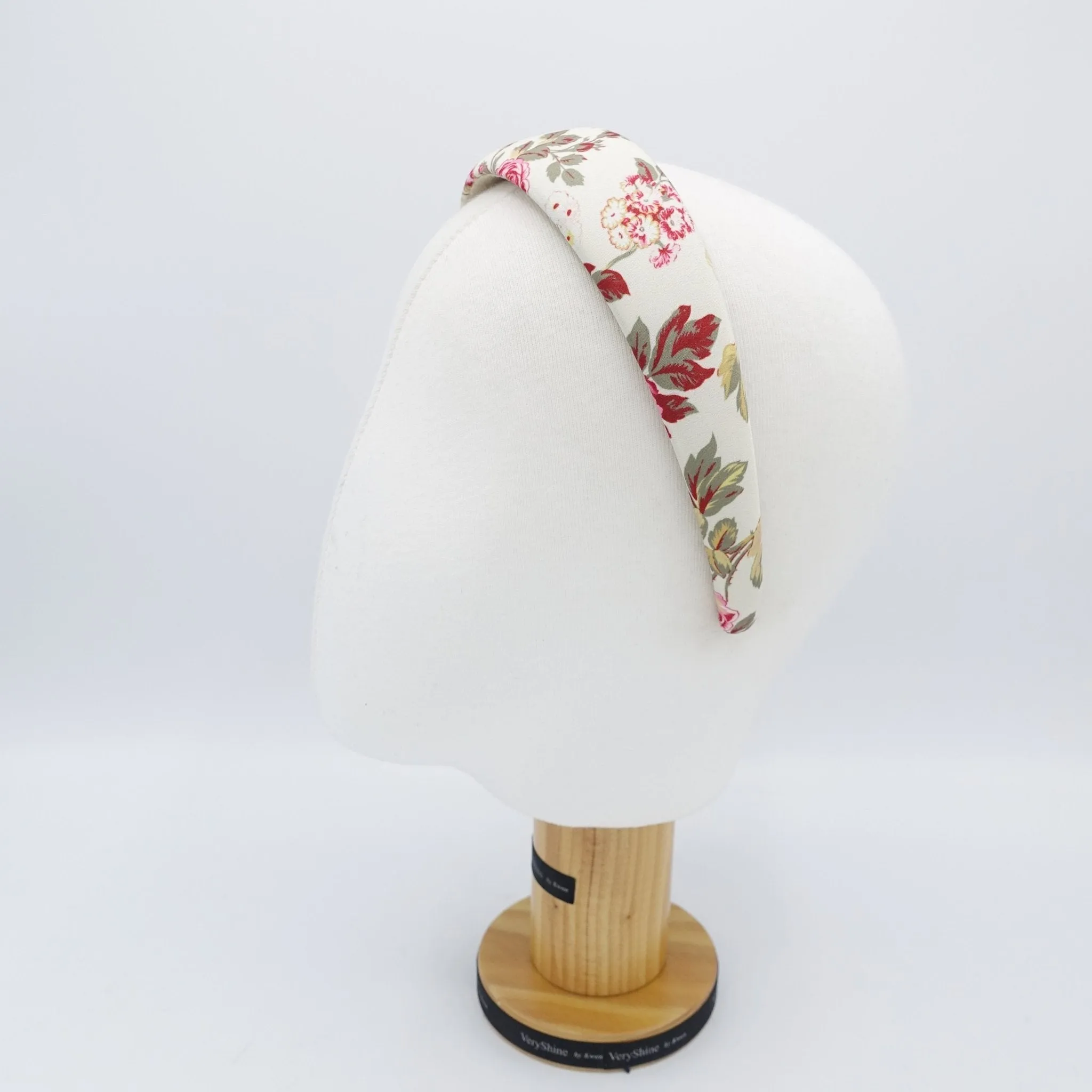 floral print padded headband women hairband hair accessory