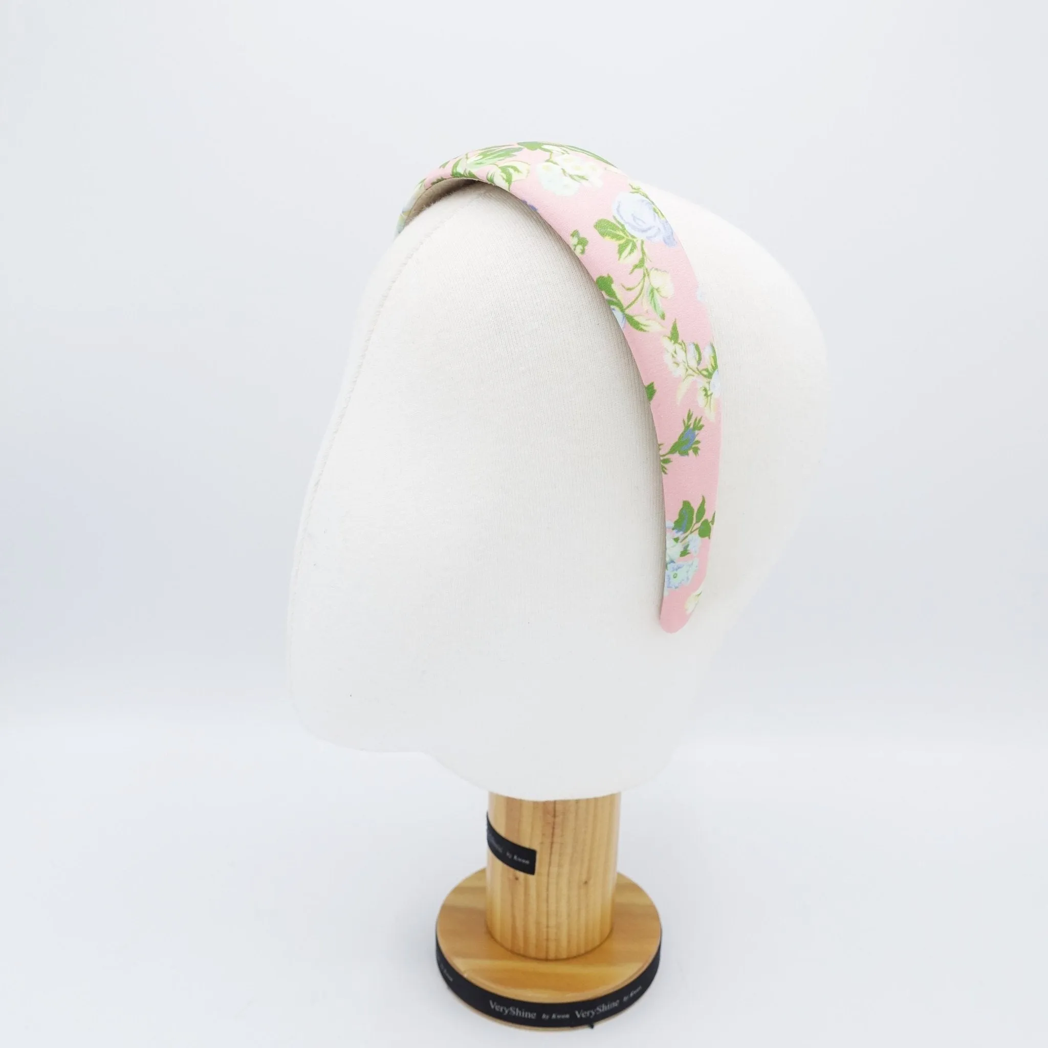 floral print padded headband women hairband hair accessory