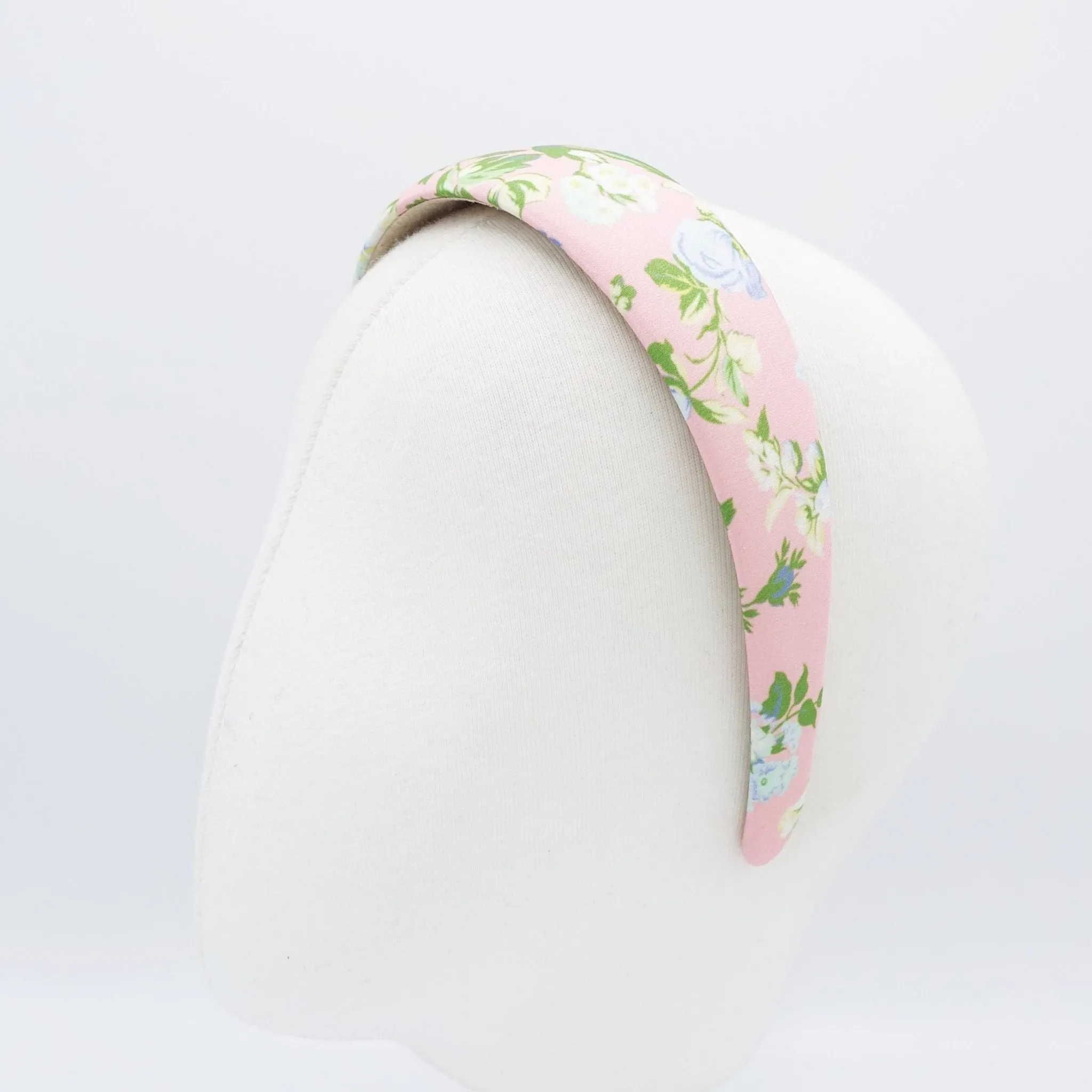 floral print padded headband women hairband hair accessory