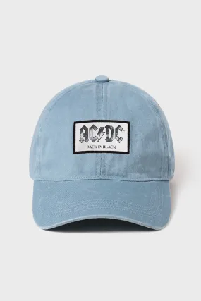 FWCAP504AC - ACDC Licensed Hat -Back in Black Baseball Cap