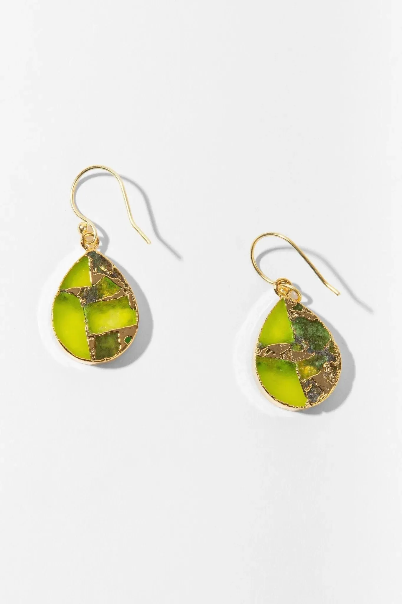 Gemstone Drop Mojave Earrings