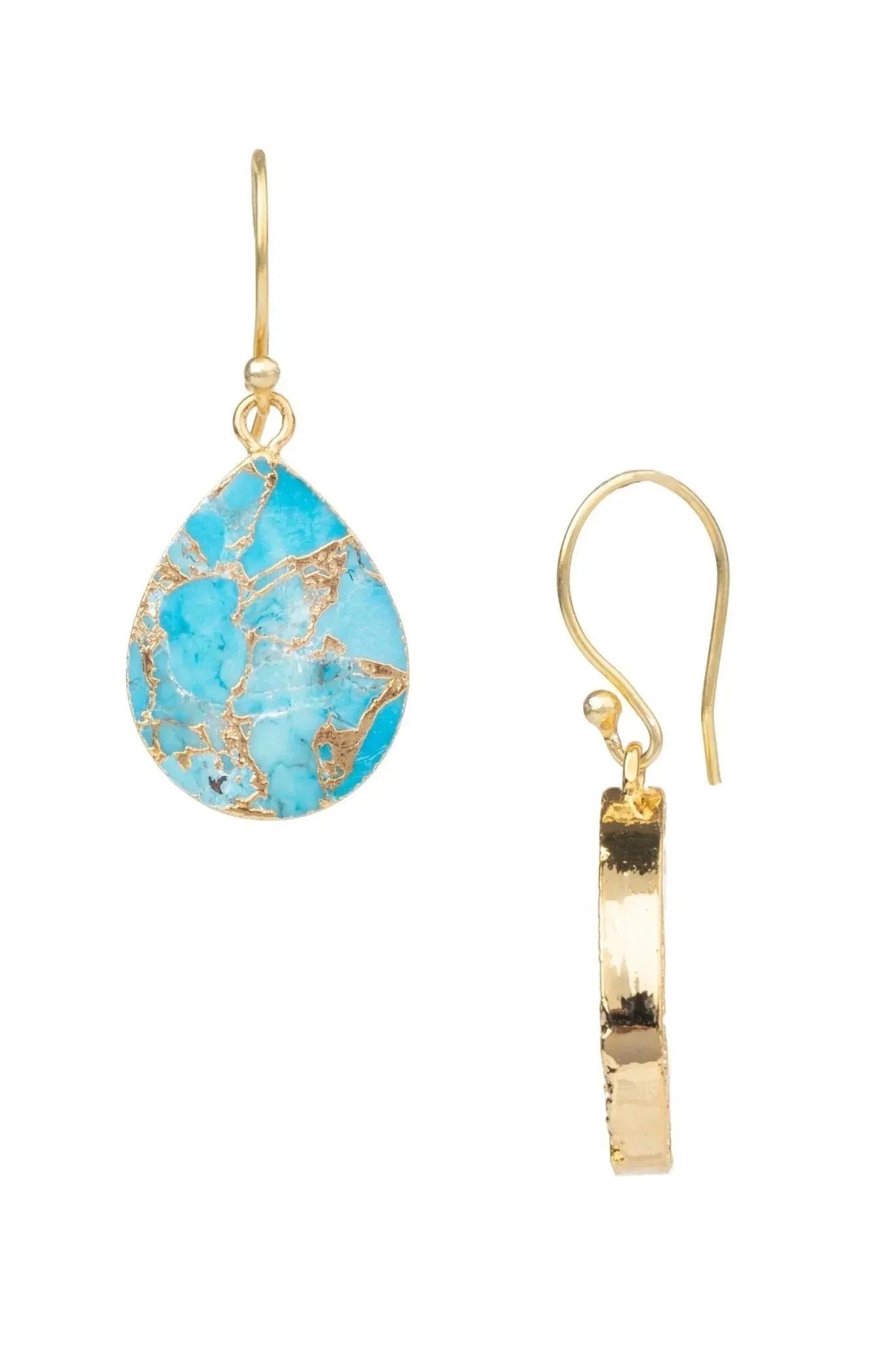 Gemstone Drop Mojave Earrings