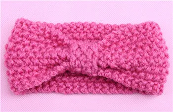 girls kids knit crochet turban headband warm knot headbands hair accessories for children hair head band wrap hairband ornaments