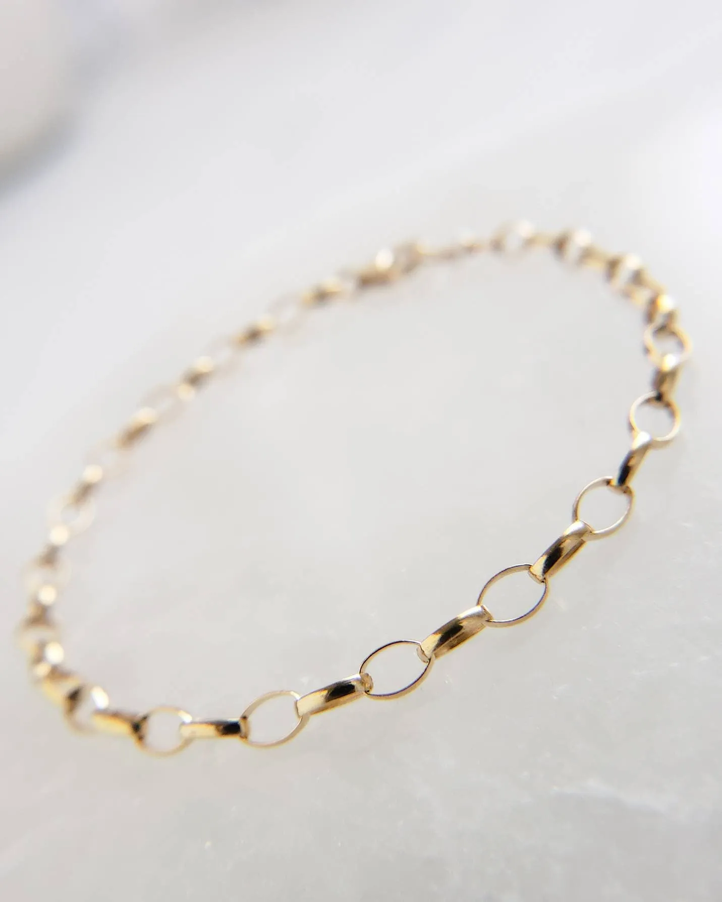 Gold Link Bracelet