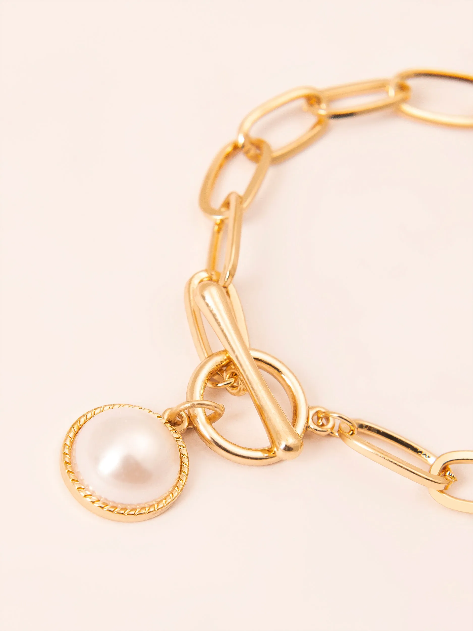 Golden Metallic Bracelet