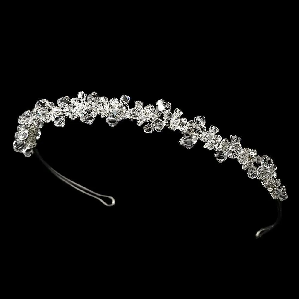 Gorgeous Swarovski Crystal Bridal Headpiece Tiara