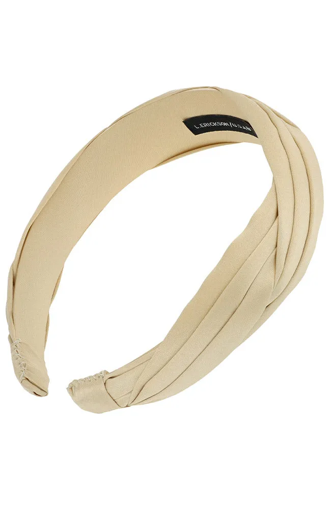 Grace Headband - Silk Charmeuse