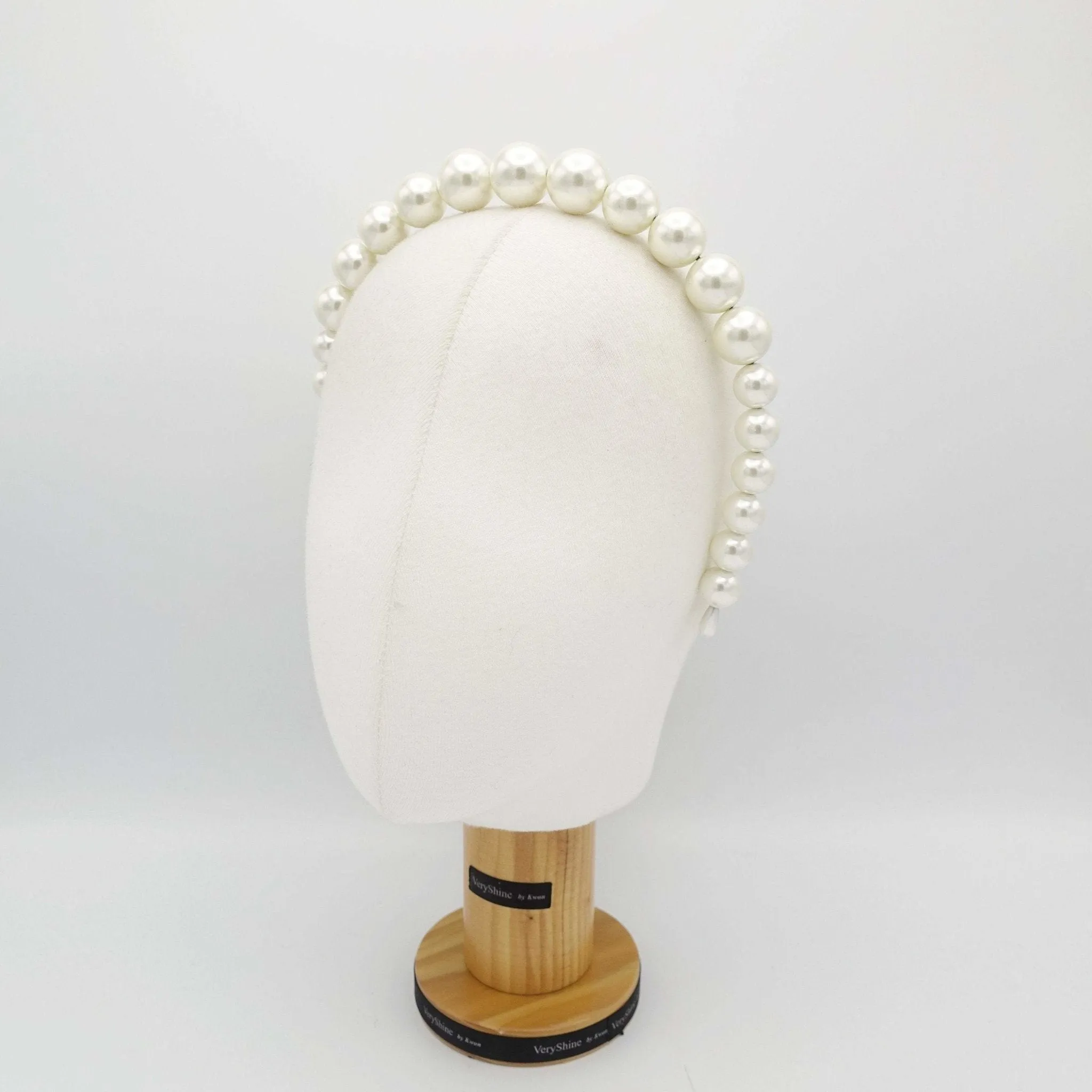 graduated pearl headband simple hairband elegant women hair accessory