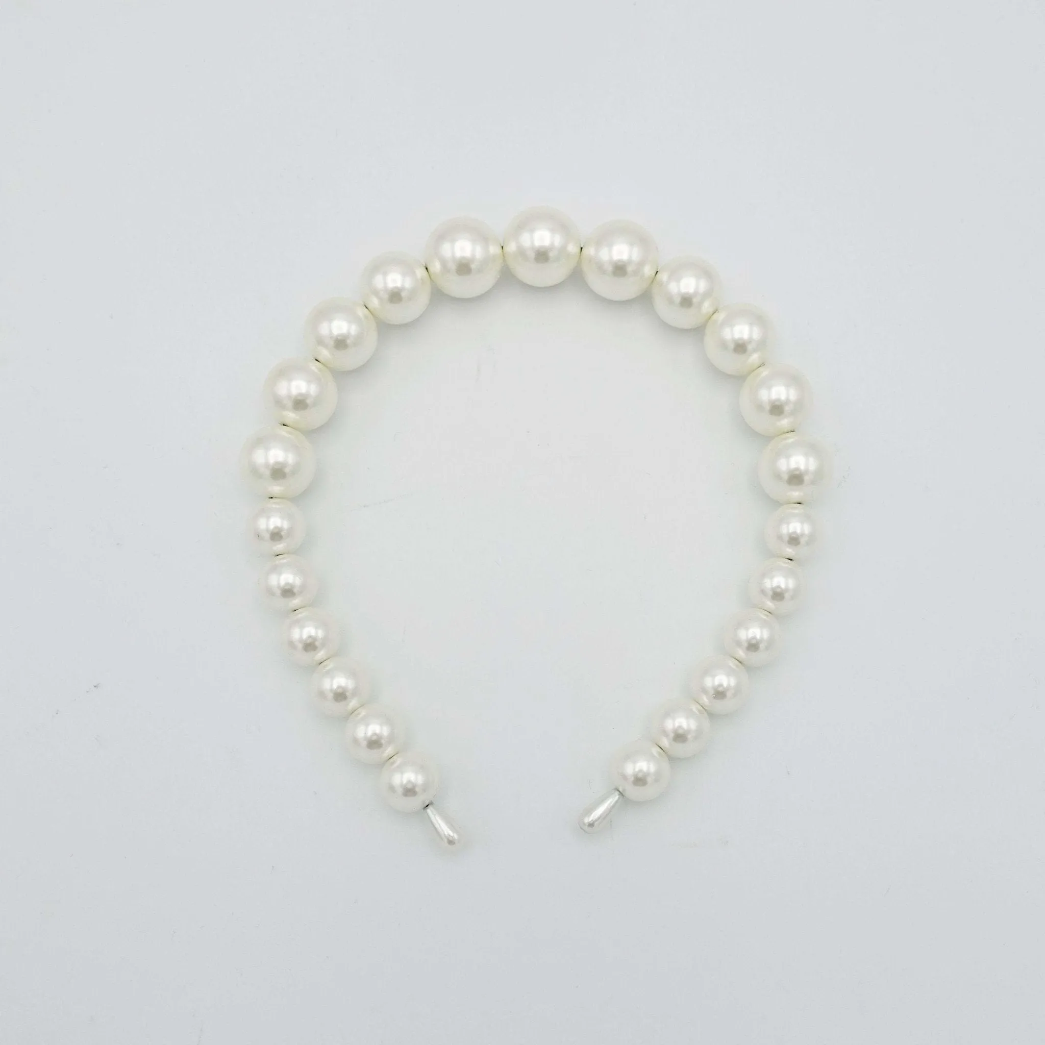 graduated pearl headband simple hairband elegant women hair accessory