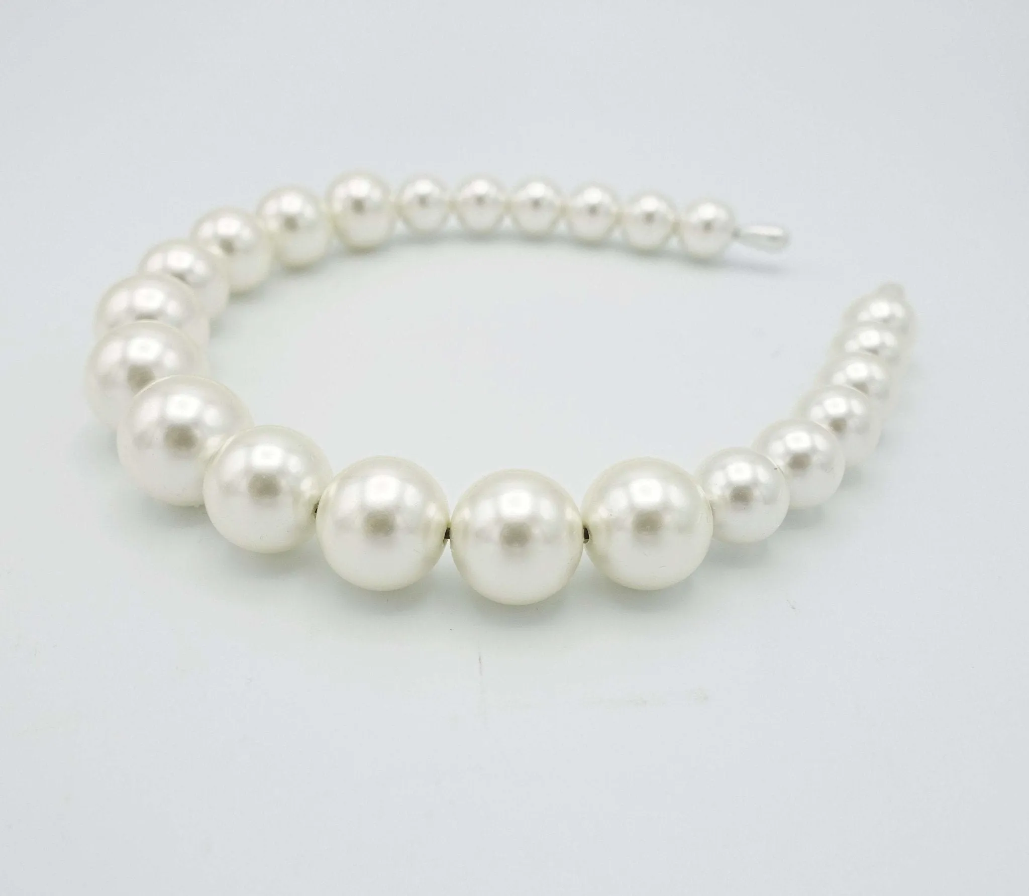 graduated pearl headband simple hairband elegant women hair accessory