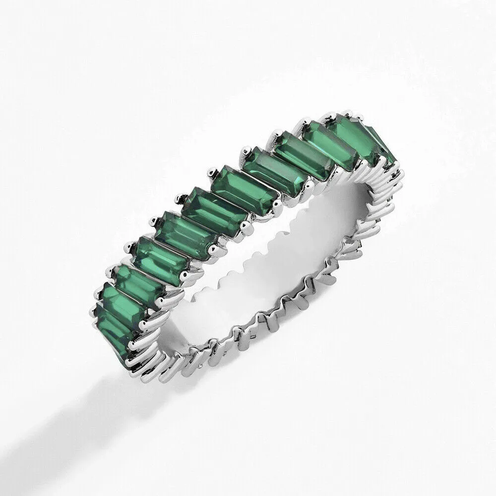 Green Crystal Ring