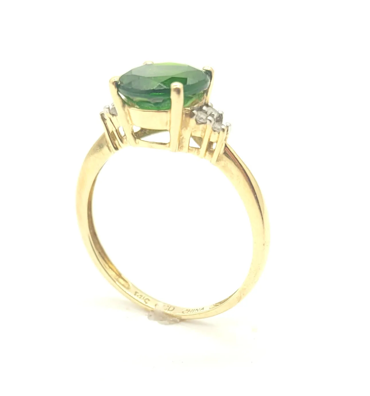 Green Tourmaline Ring