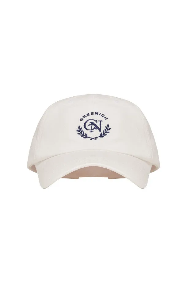 GREENICH Signiture Ball Cap_White