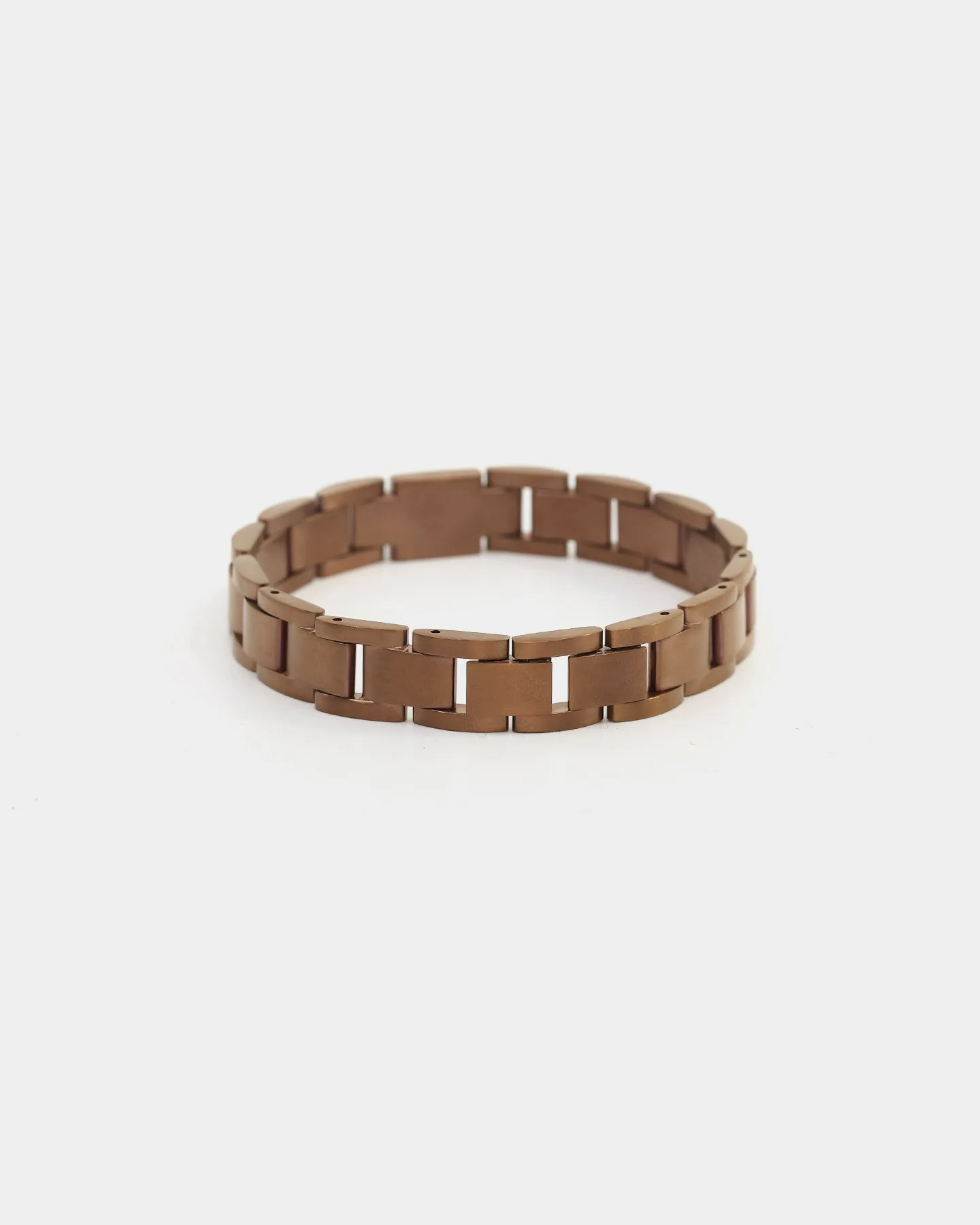 Guess Mainline 12mm Frontier Bracelet Chocolate Brown