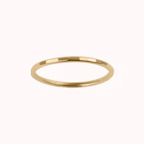 Hammered Stacking Ring