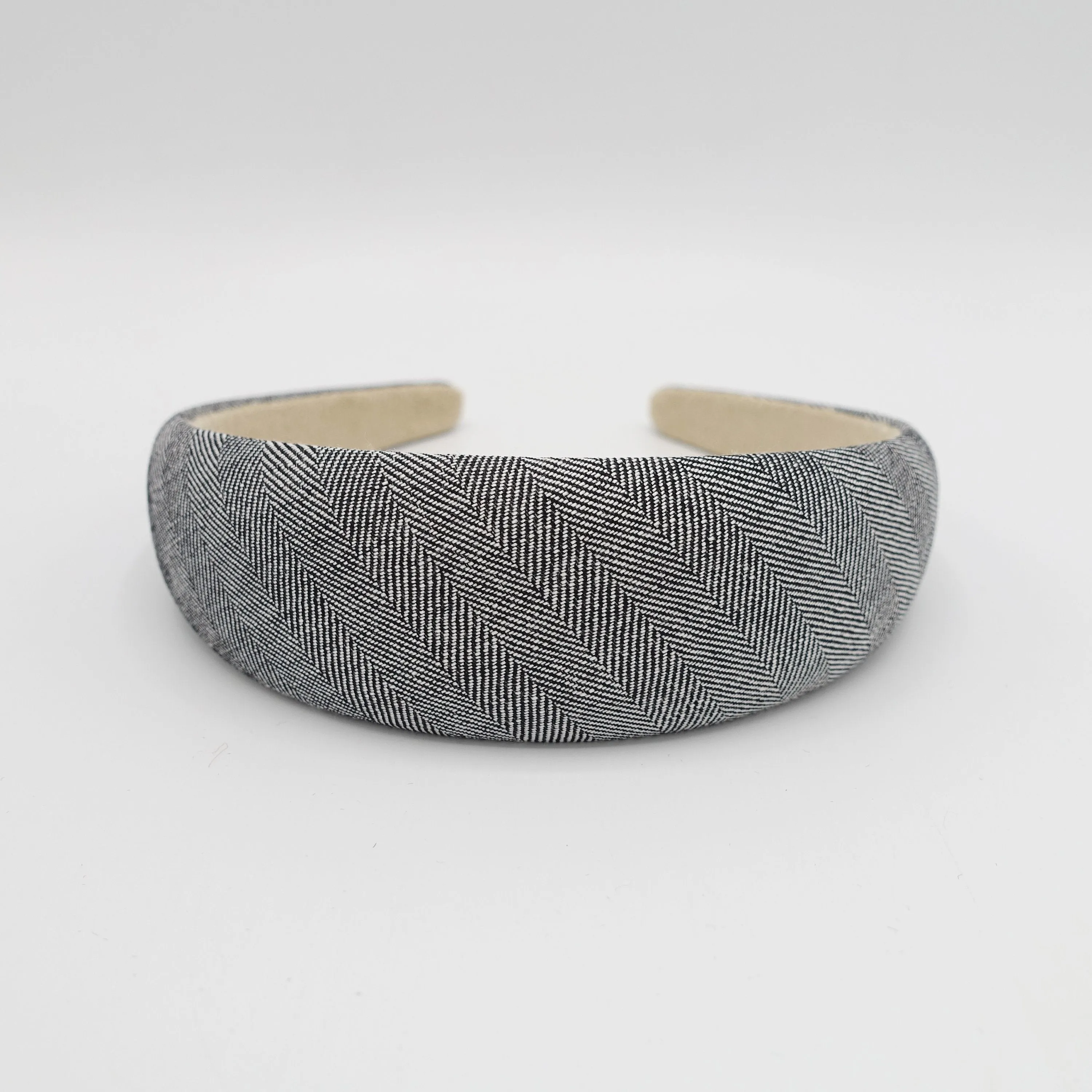 herringbone headband padded hairband hair accessory for women