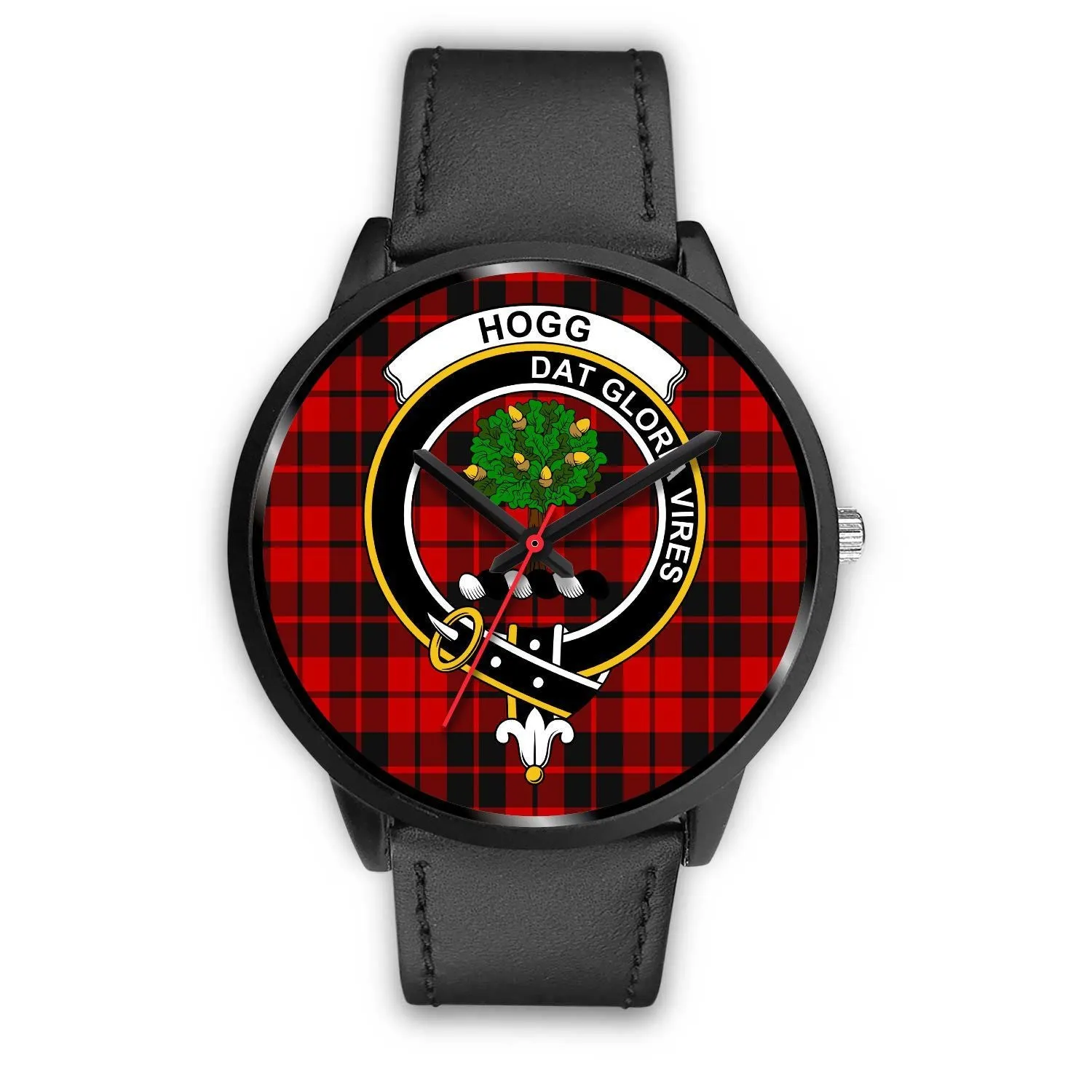 Hog Clan Badge Tartan Black Watch