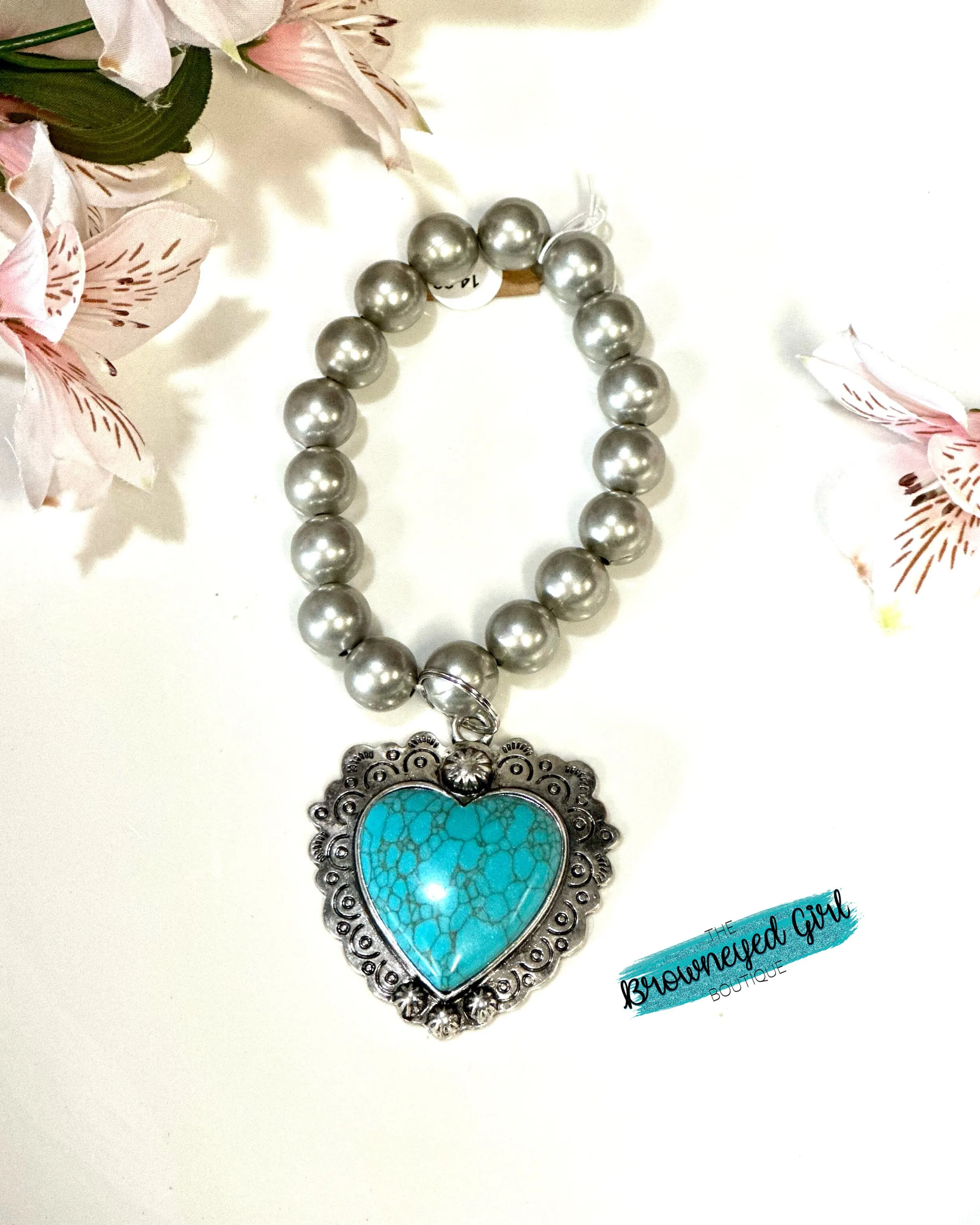 Hope In Your Heart Turquoise Bracelet