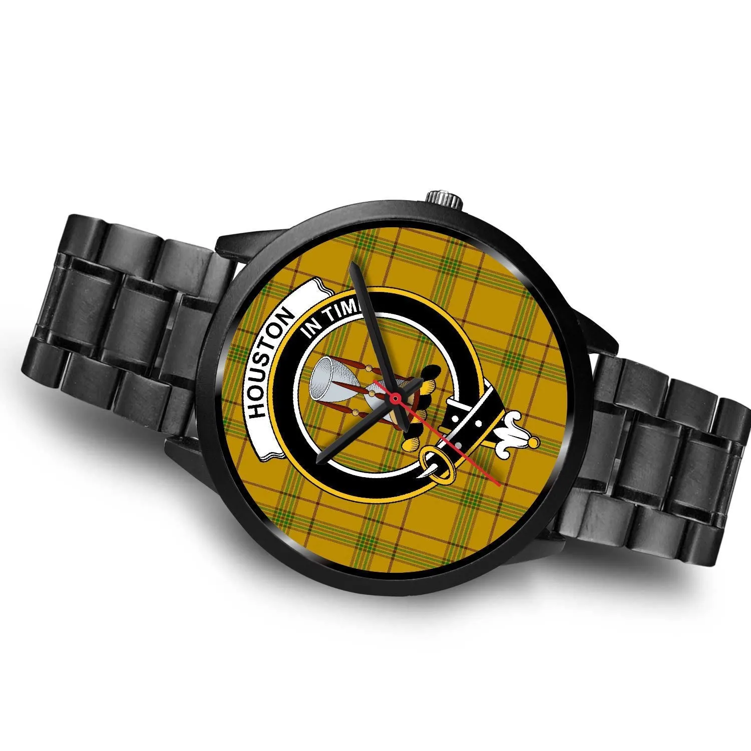 Houston Clan Badge Tartan Black Watch