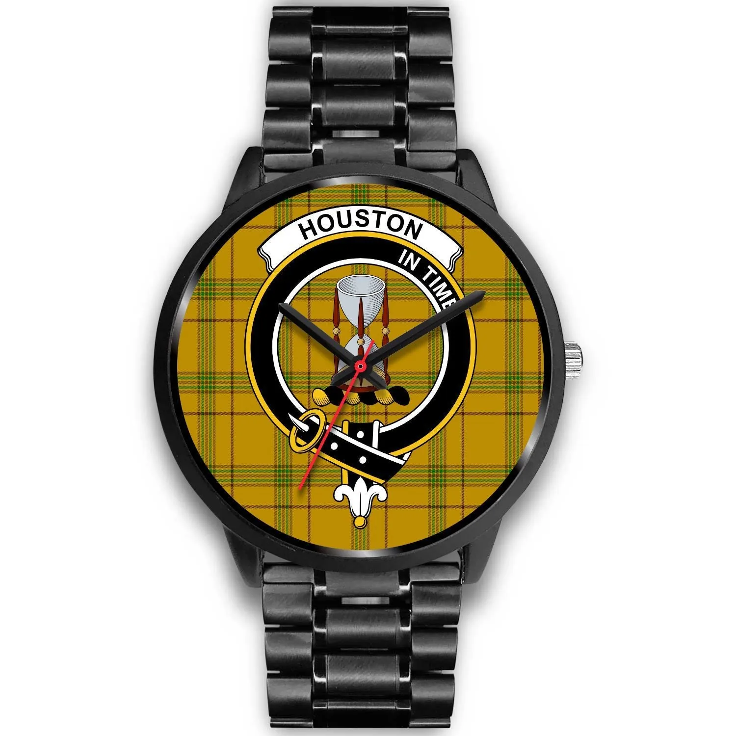 Houston Clan Badge Tartan Black Watch