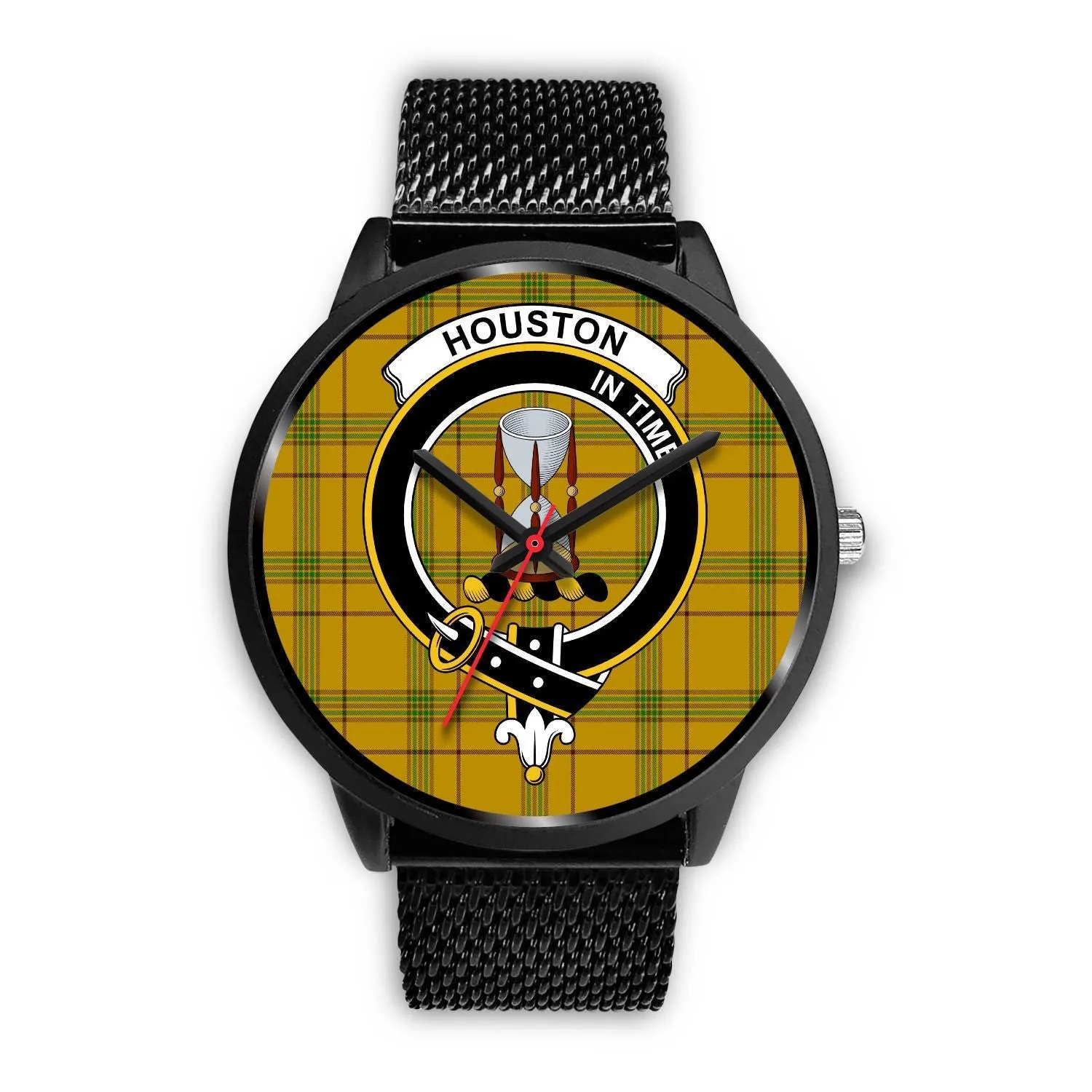 Houston Clan Badge Tartan Black Watch