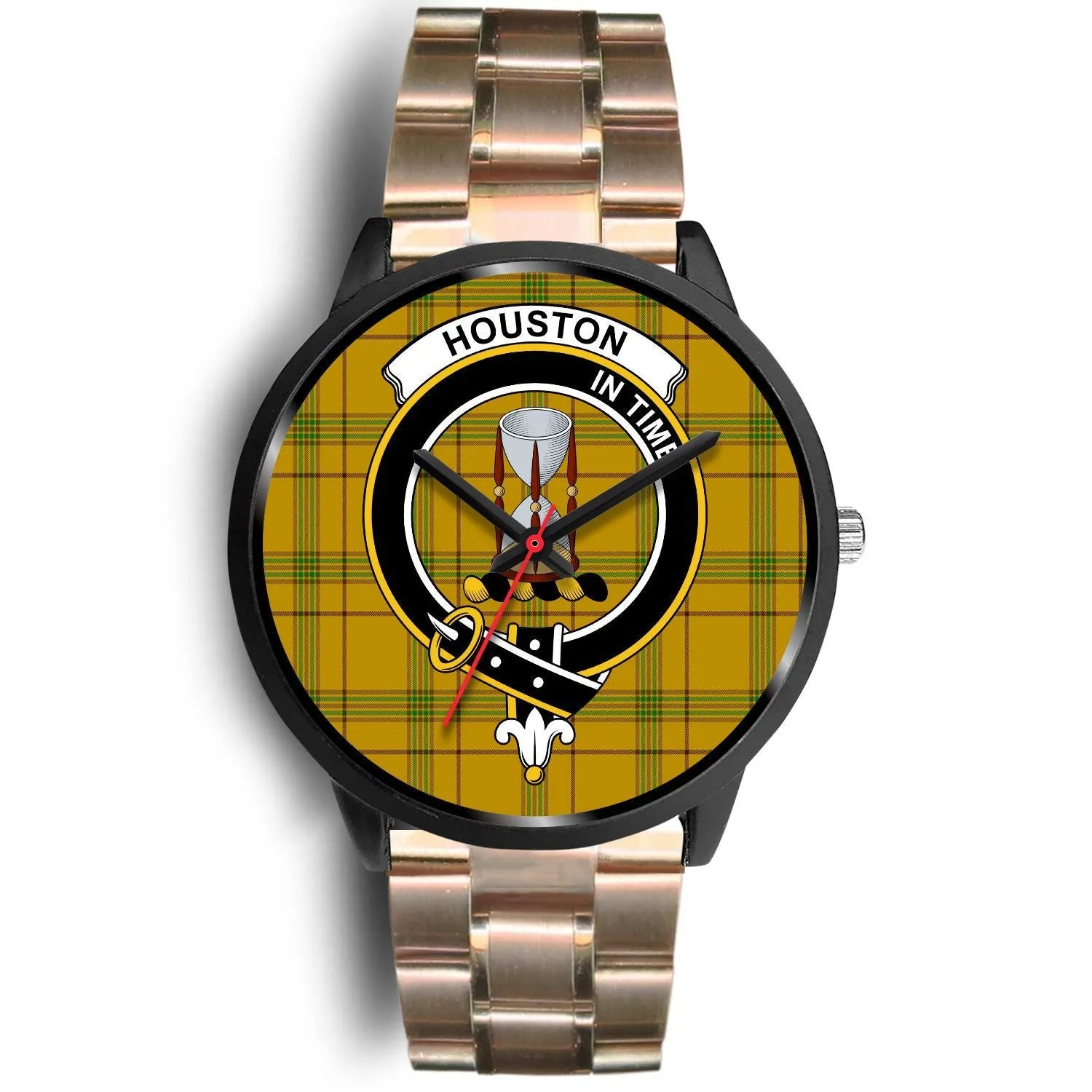 Houston Clan Badge Tartan Black Watch