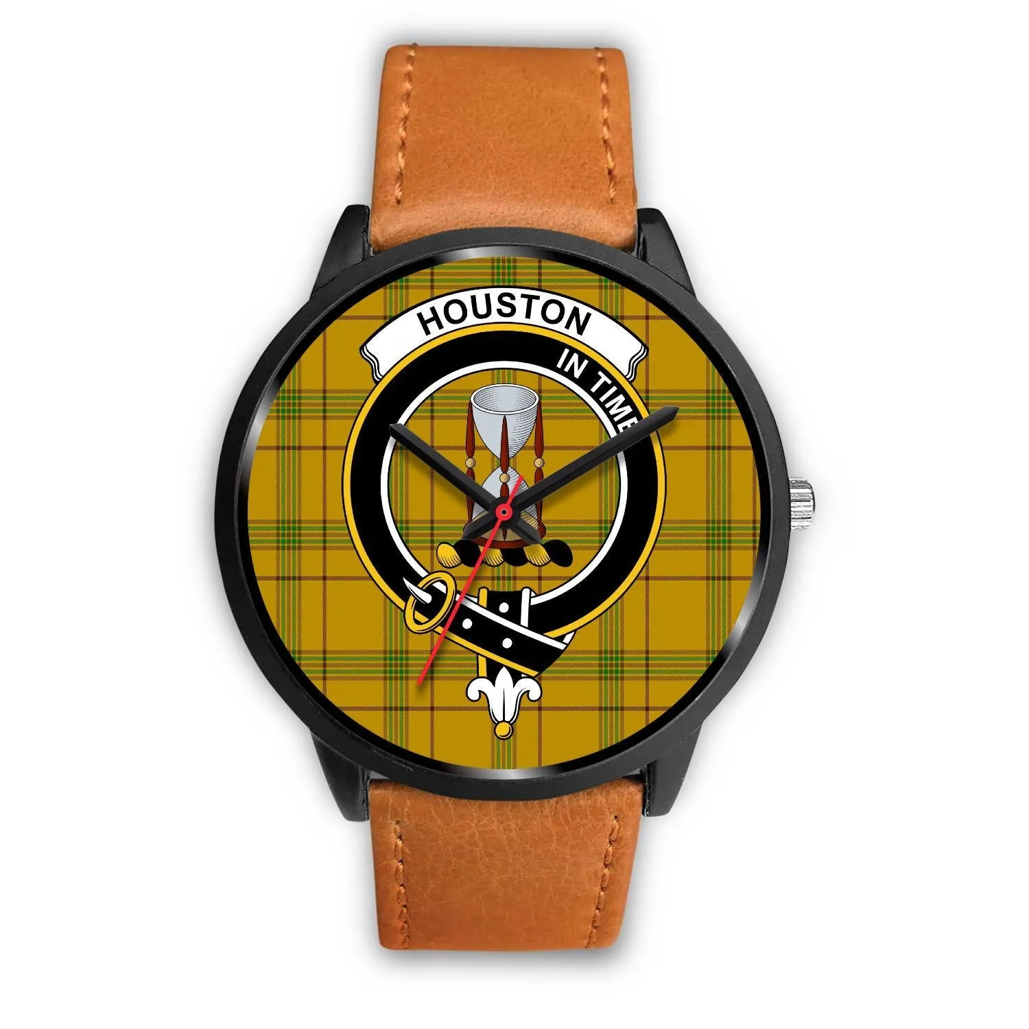 Houston Clan Badge Tartan Black Watch