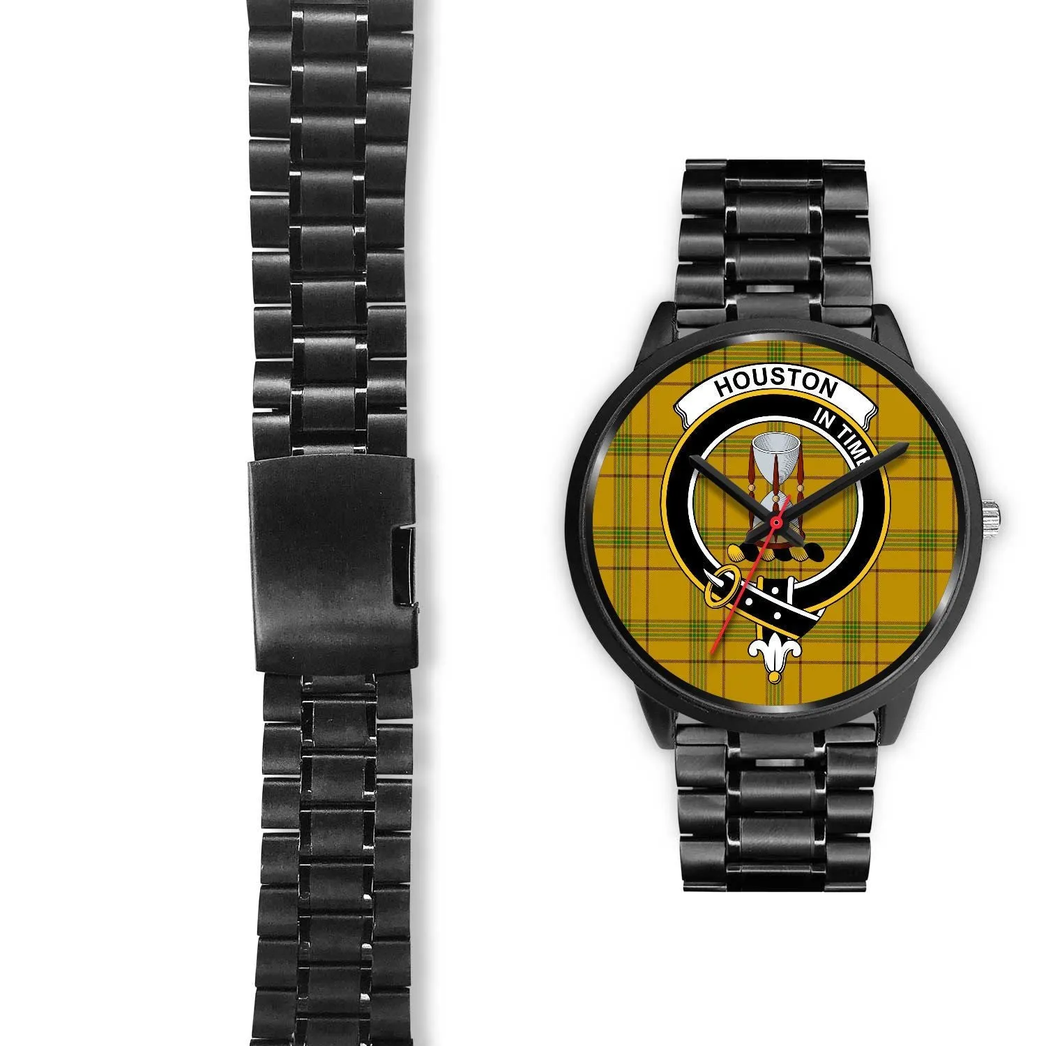 Houston Clan Badge Tartan Black Watch