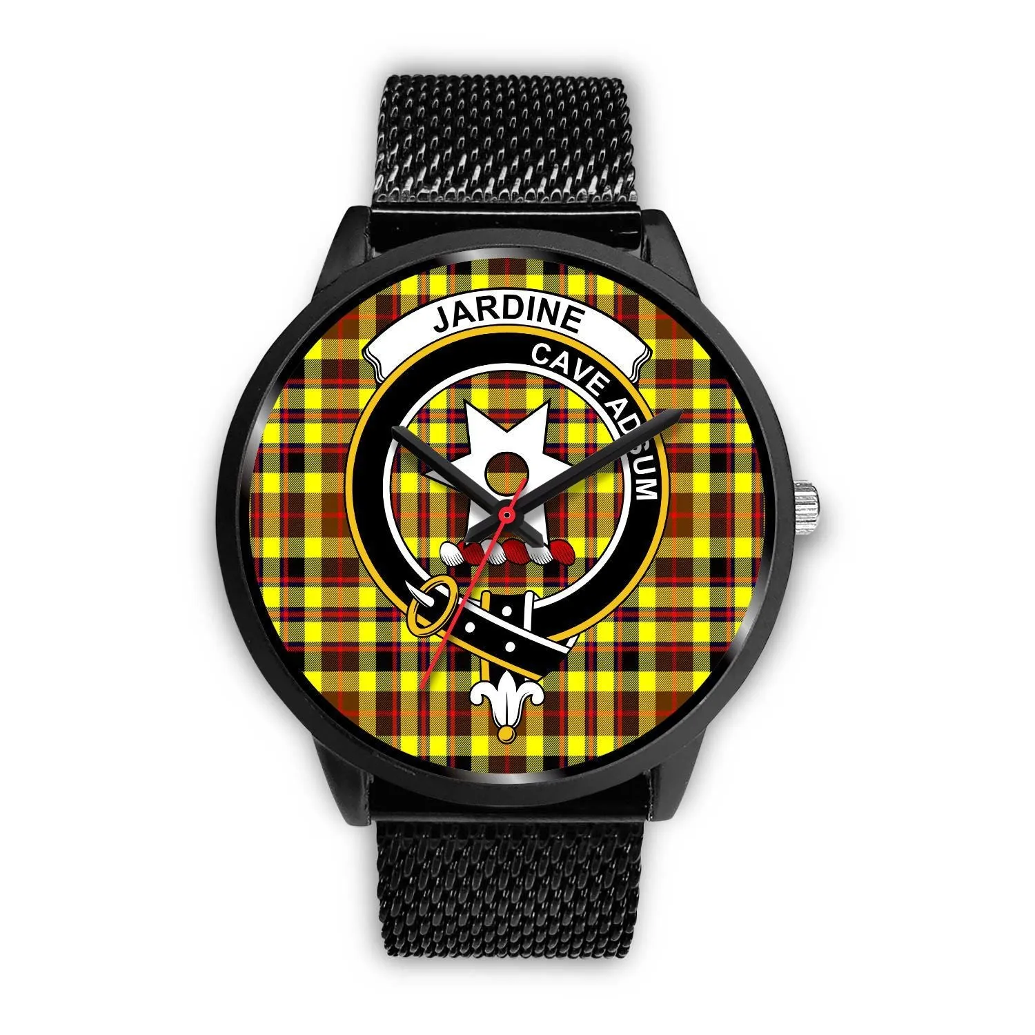 Jardine Clan Badge Tartan Black Watch