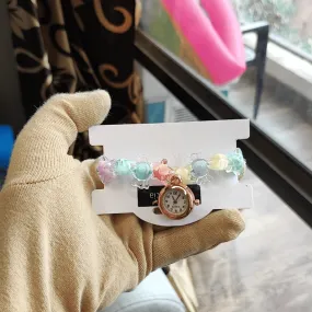 Jewelestia Candy Charm Watch Bracelet